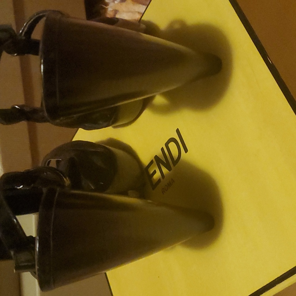 Fendi Heels Brown NEW - Picture 8 of 16